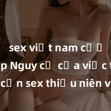 sex việt nam cưỡng hiếp Nguy cơ của việc tiếp cận sex thiếu niên và cách phòng ngừa trong xã hội hiện đại